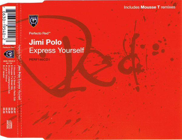 Jimi Polo - Express Yourself - Used CD image 1