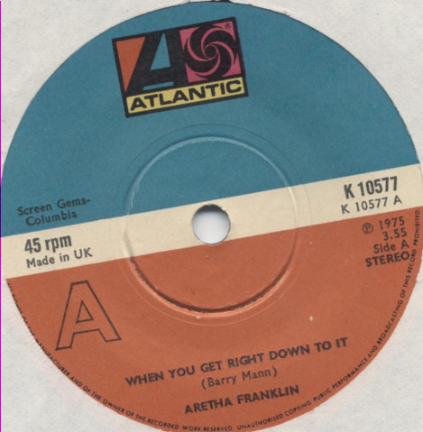 Aretha Franklin - When You Get Right Down To It - Used Vinyl Record 7 image 1
