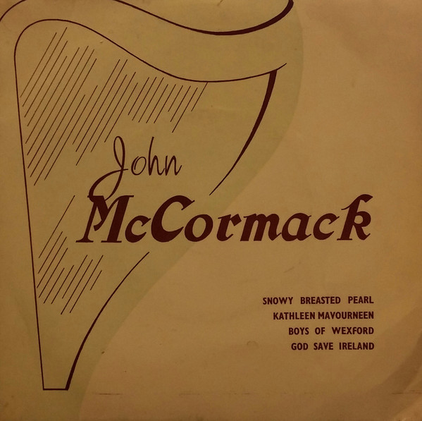 John McCormack - McCormack Sings Irish Songs - Used Vinyl Record 7" image 1