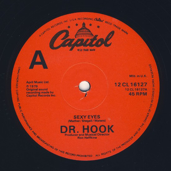 Dr. Hook - Sexy Eyes - Used Vinyl Record 12" image 1