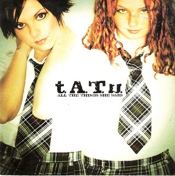 t.A.T.u. - All The Things She Said - Used CD image 1