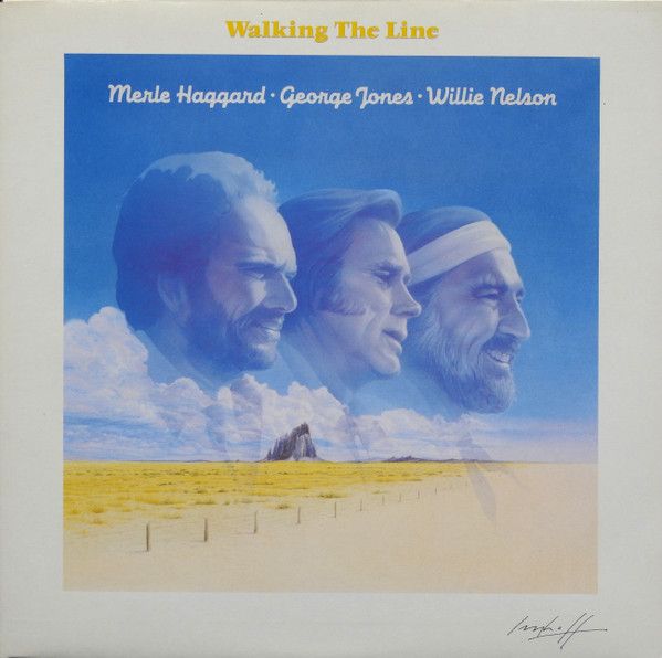 Merle Haggard - Walking The Line - Used Vinyl Record image 1