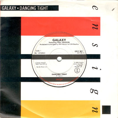 Galaxy - Dancing Tight - Used Vinyl Record 7" image 1