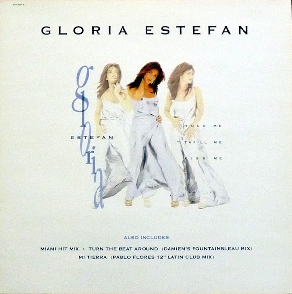Gloria Estefan - Hold Me, Thrill Me, Kiss Me - Used Vinyl Record 12" image 1