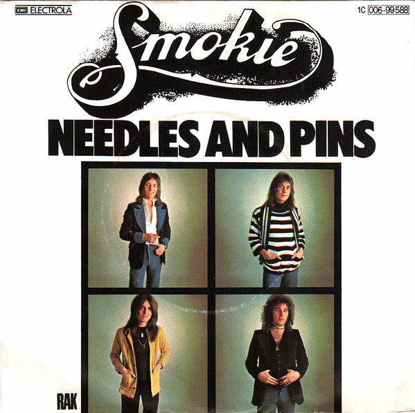 Smokie - Needles And Pins - Used Vinyl Record 7" image 1