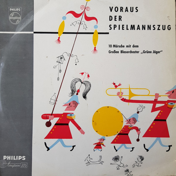 Großes Blasorcheste - Voraus Der Spielmannszug - Used Vinyl Record image 1