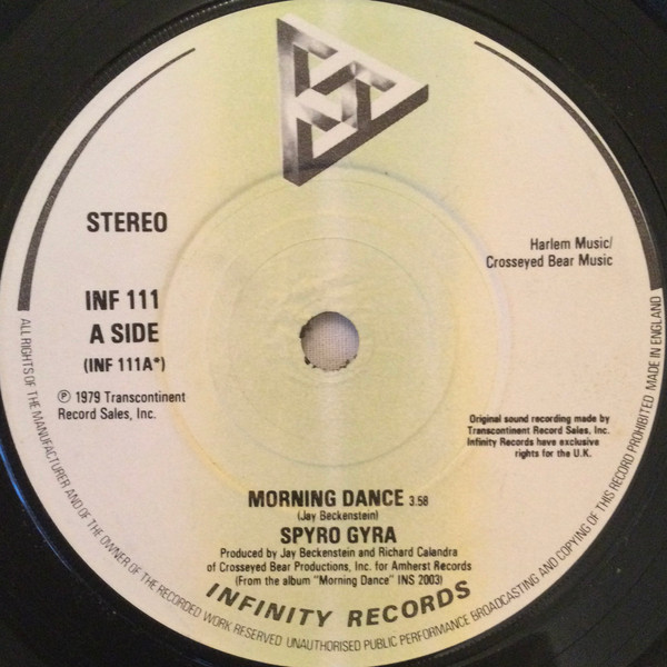 Spyro Gyra - Morning Dance - Used Vinyl Record 7" image 1