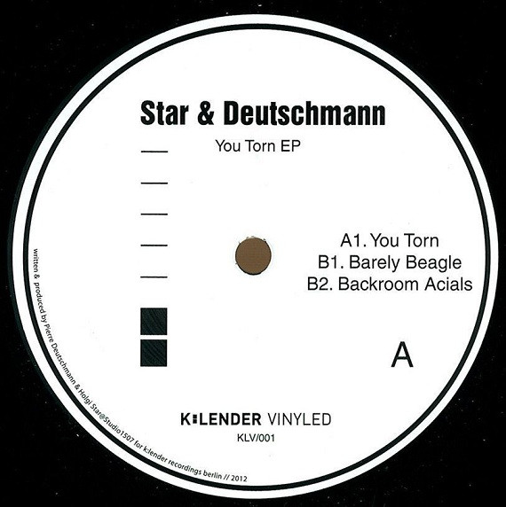 Holgi Star - You Torn EP - Vinyl Record 12" image 1