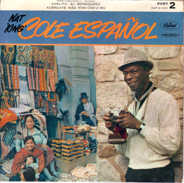 Nat King Cole - Cole Espanol - Used Vinyl Record 7" image 1