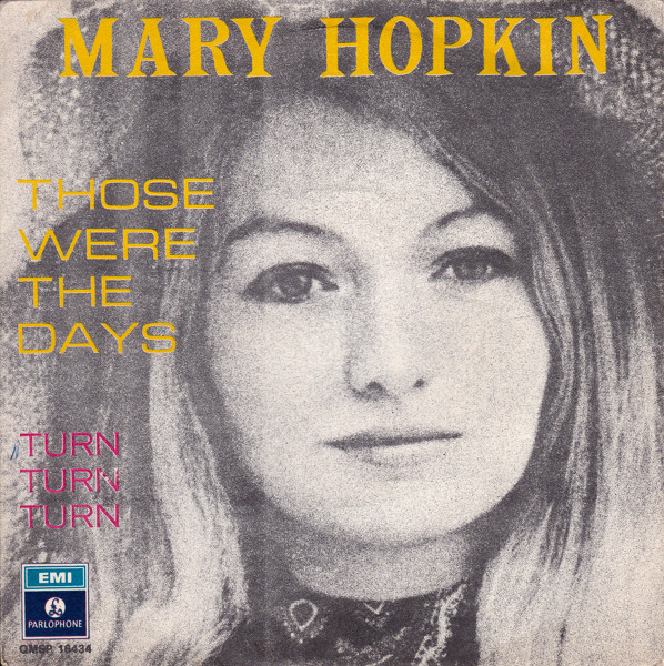 Mary Hopkin - Those Were The Days - Used Vinyl Record 7" image 1