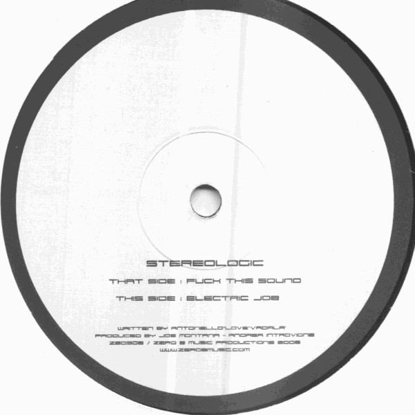 Stereologic - uck This Sound / Electric Job - Vinyl Record 12" image 1