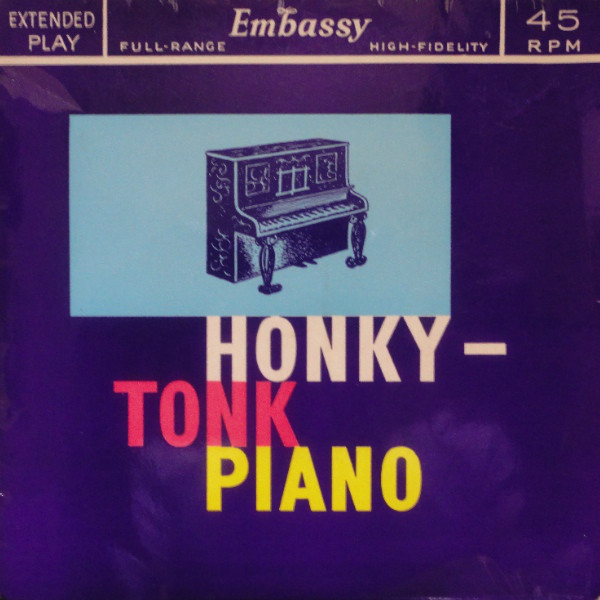 Bobby Brent - Honky-Tonk Piano - Used Vinyl Record 7" image 1