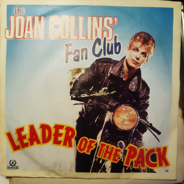 Joan Collins' Fan Cl - Leader Of The Pack - Used Vinyl Record 7" image 1