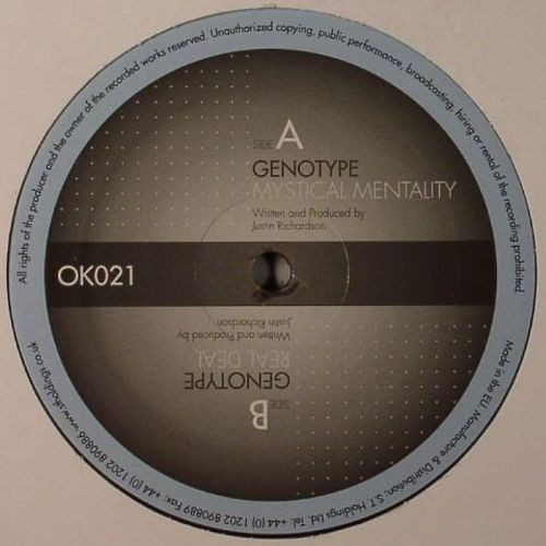 Genotype - Mystical Mentality - Vinyl Record 12" image 1