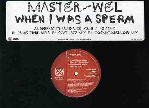 Master Wel - When I Was A Sperm - Used Vinyl Record 12" image 1