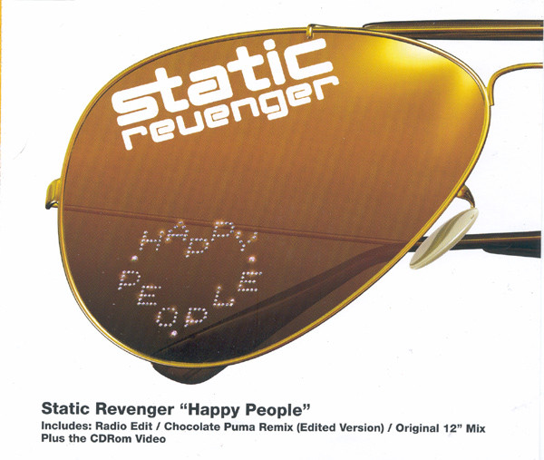 Static Revenger - Happy People - Used CD image 1