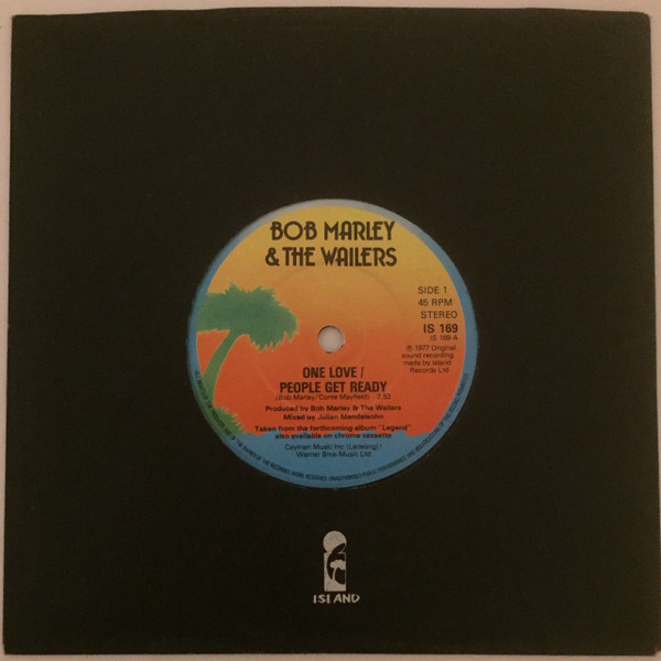 Bob Marley & The Wai - One Love / People Get Ready - Used Vinyl Record image 1