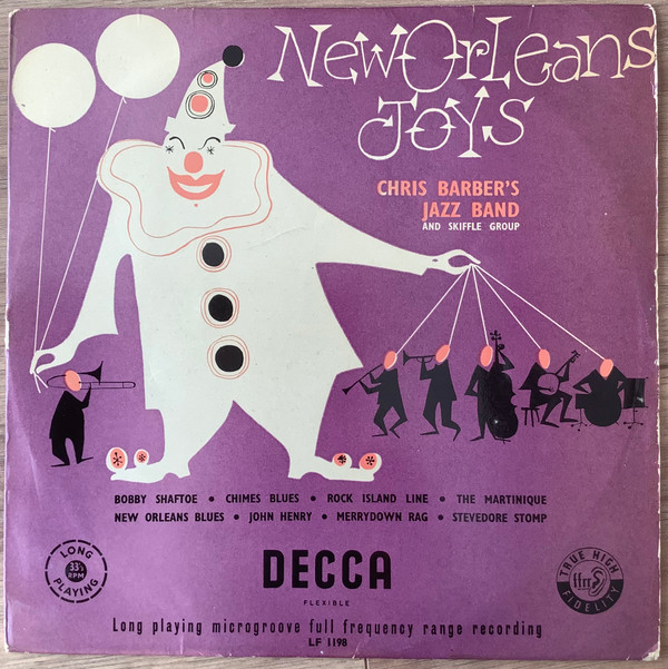 Chris Barber's Jazz - New Orleans Joys - Used Vinyl Record image 1