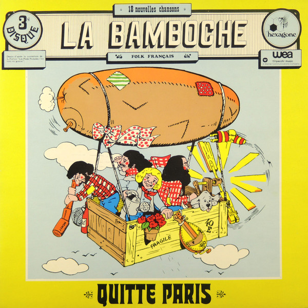 La Bamboche - Quitte Paris - Used Vinyl Record image 1