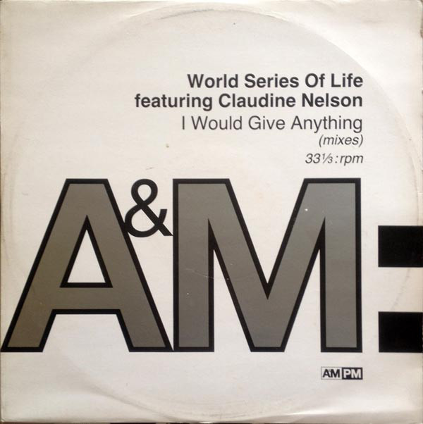 World Series Of Life - I Would Give Anything (Mixes) - Used Vinyl Record image 1