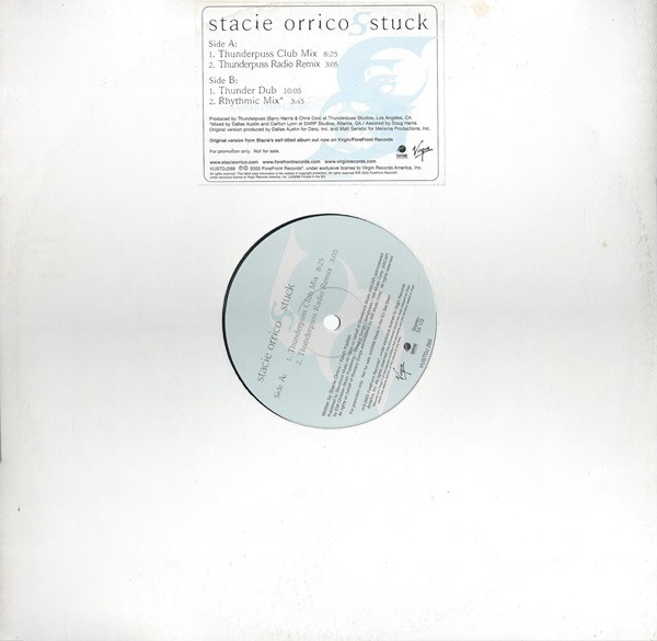 Stacie Orrico - Stuck - Used Vinyl Record 12" image 1