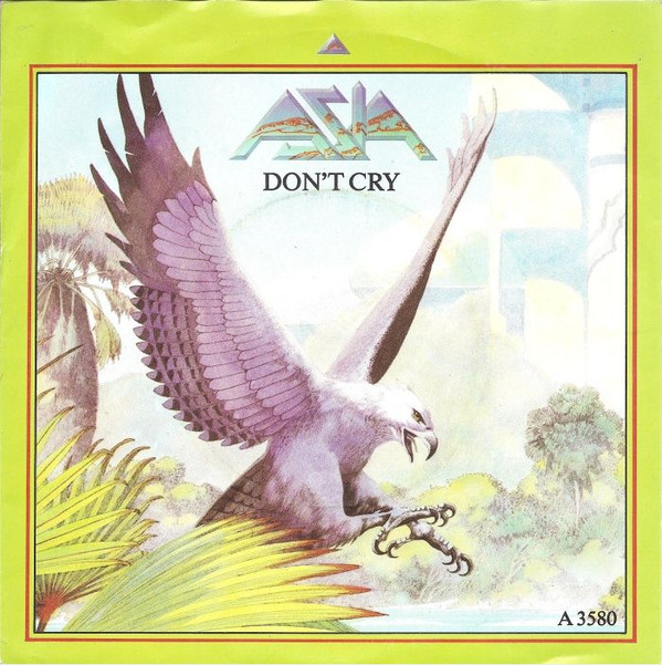 Asia - Don't Cry - Used Vinyl Record 7" image 1