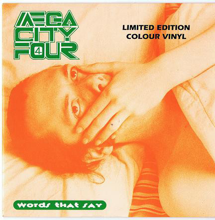 Mega City Four - Words That Say - Used Vinyl Record 7" image 1