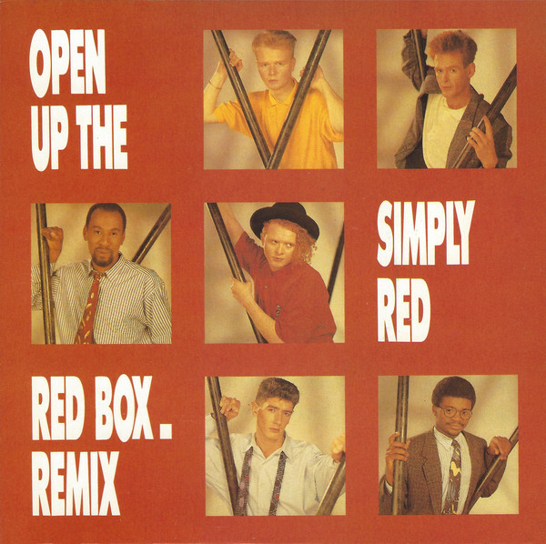 Simply Red - Open Up The Red Box. Remix - Used Vinyl Record 7" image 1