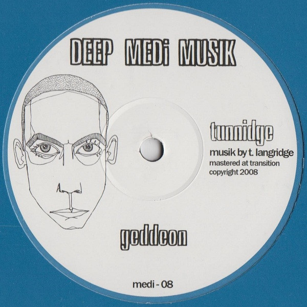 Tunnidge - Geddeon / Face Melt - Vinyl Record 12" image 1
