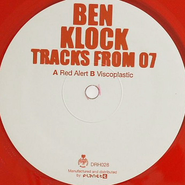 Ben Klock - Tracks From 07 - Vinyl Record 12" image 1