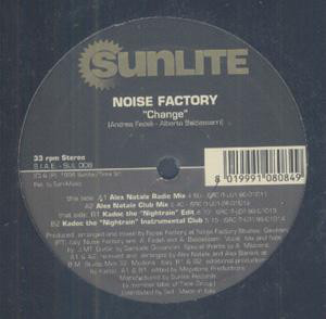 Noise Factory - Change - Used Vinyl Record 12" image 1