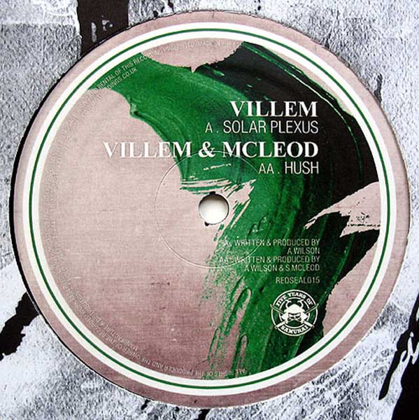 Villem & Mcleod - Solar Plexus / Hush - Vinyl Record 12" image 1