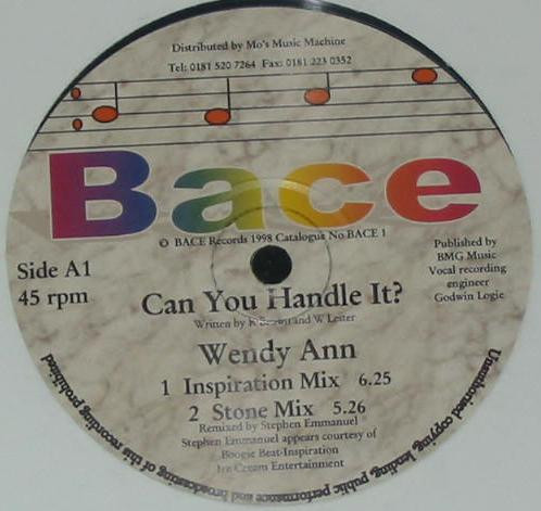 Wendy - Can You Handle It? - Vinyl Record 12" image 1