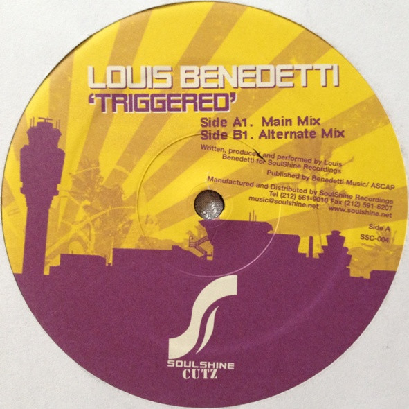 Louis Benedetti - Triggered - Vinyl Record 12" image 1