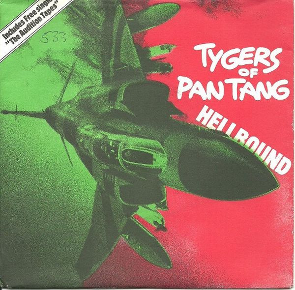 Tygers Of Pan Tang - Hellbound - Used Vinyl Record 7" image 1