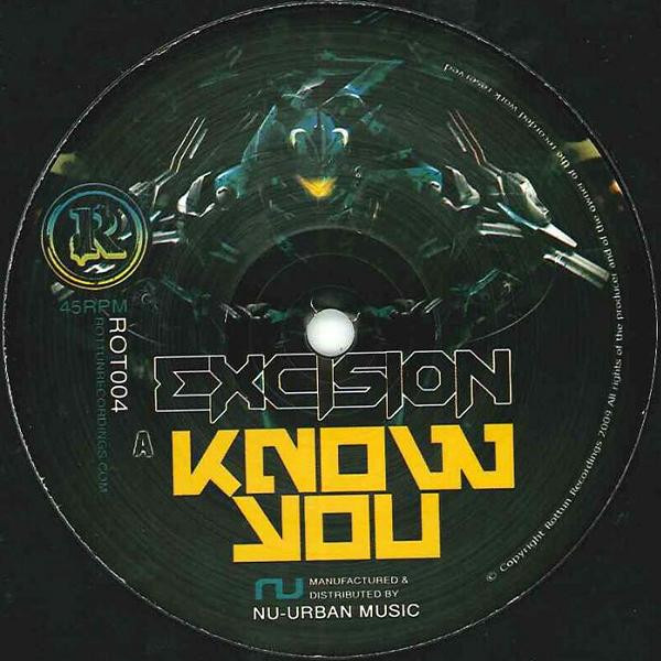 Excision - Know You / 3vil Five - Vinyl Record 12" image 1