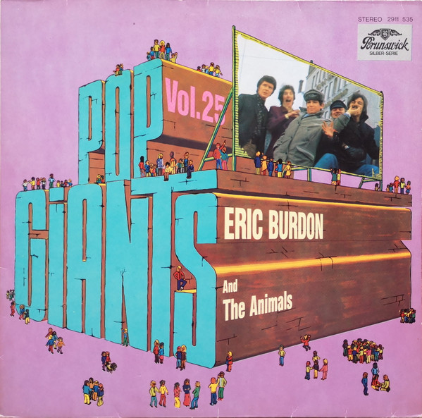 Eric Burdon & The An - Pop Giants, Vol. 25 - Used Vinyl Record image 1