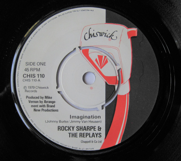 Rocky Sharpe & The R - Imagination - Used Vinyl Record 7" image 1