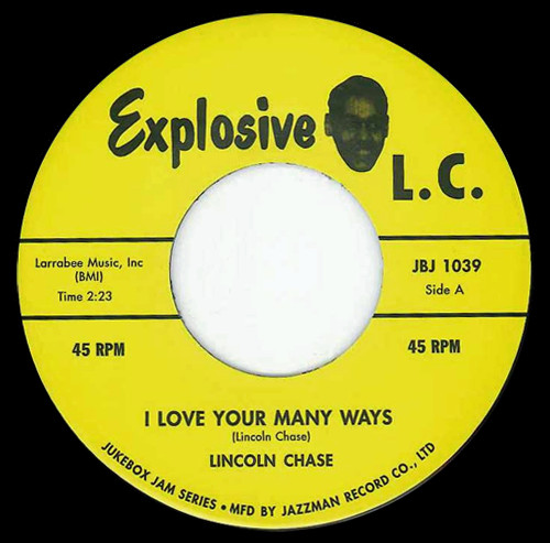 Lincoln Chase - I Love Your Many Ways / Miss Orangatang - Vinyl Recor image 1