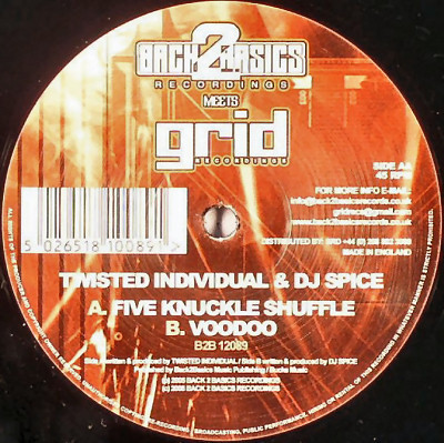 Twisted Individual - Back 2 Basics Meets Grid (Part 2) - Used Vinyl R image 1
