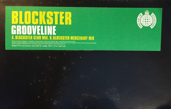 Blockster - Grooveline - Used Vinyl Record 12" image 1