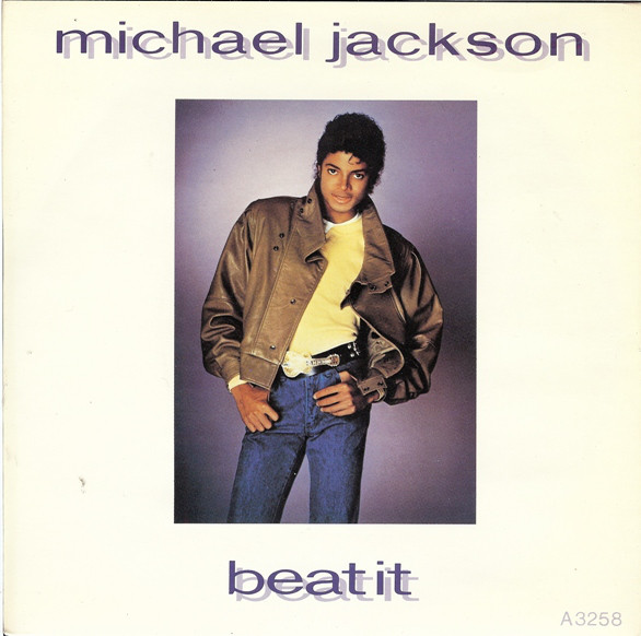 Michael Jackson - Beat It - Used Vinyl Record 7" image 1