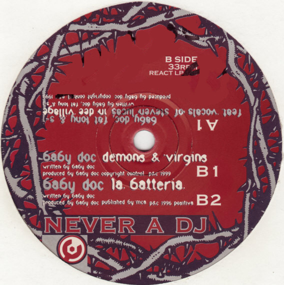 Baby Doc - Never A DJ - Used Vinyl Record 12" image 1