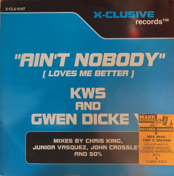 Gwen Dickey - Ain't Nobody (Loves Me Better) - Used Vinyl Record 12" image 1