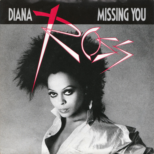 Diana Ross - Missing You - Used Vinyl Record 7" image 1