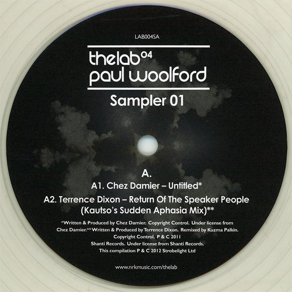 Paul Woolford - Lab 04 - Sampler 01 - Vinyl Record 12" image 1