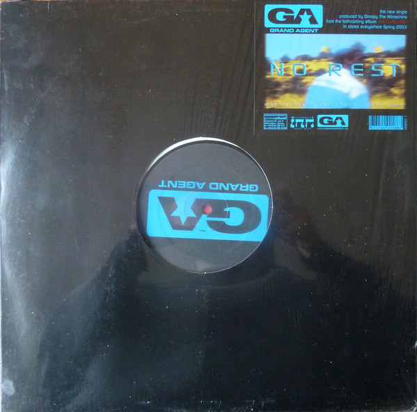 Grand Agent - No Rest / What I Want (Chops Remix) - Used Vinyl Record 12 image 1