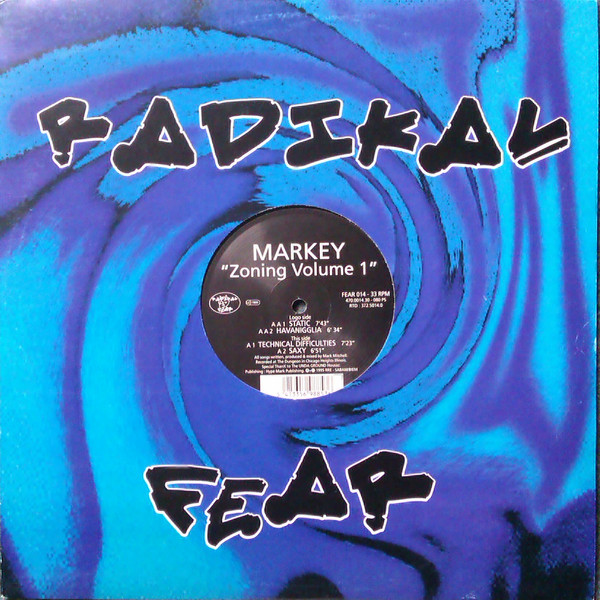 Markey - Zoning Volume 1 - Used Vinyl Record 12" image 1
