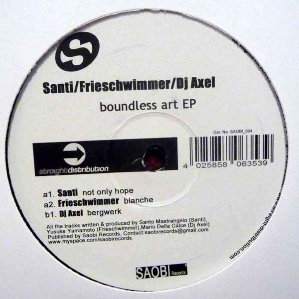 Santi - Boundless Art Ep - Vinyl Record 12" image 1