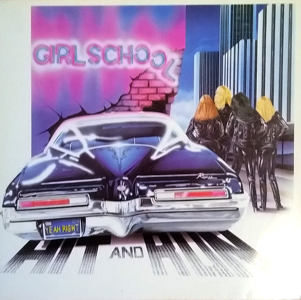 Girlschool - Hit And Run - Used Vinyl Record image 1